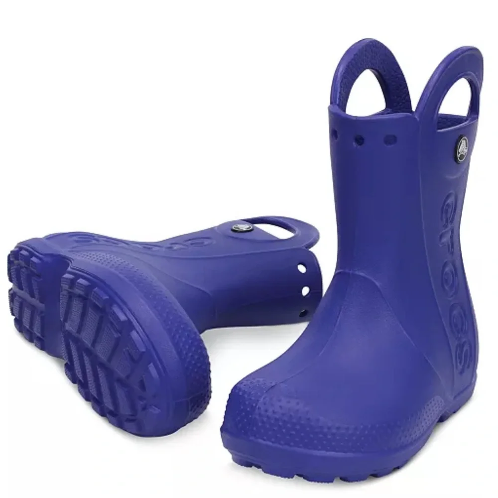 CROCS Handle It Rain Boots, Toddler Boys & Little Boys  Blue Size J 1 - Picture 8 of 8